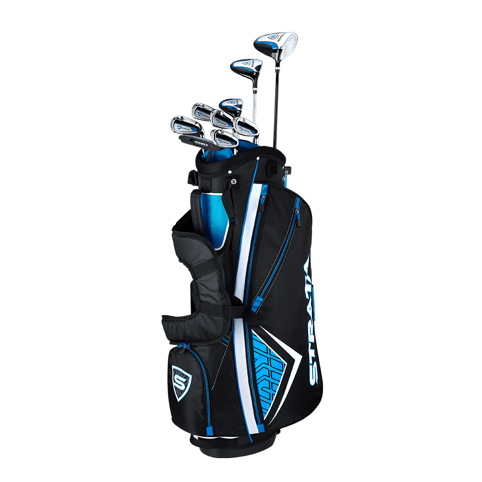 Callaway Men's Strata '19 Complete 12-Piece Steel Golf Club Set with Bag, Right Handed