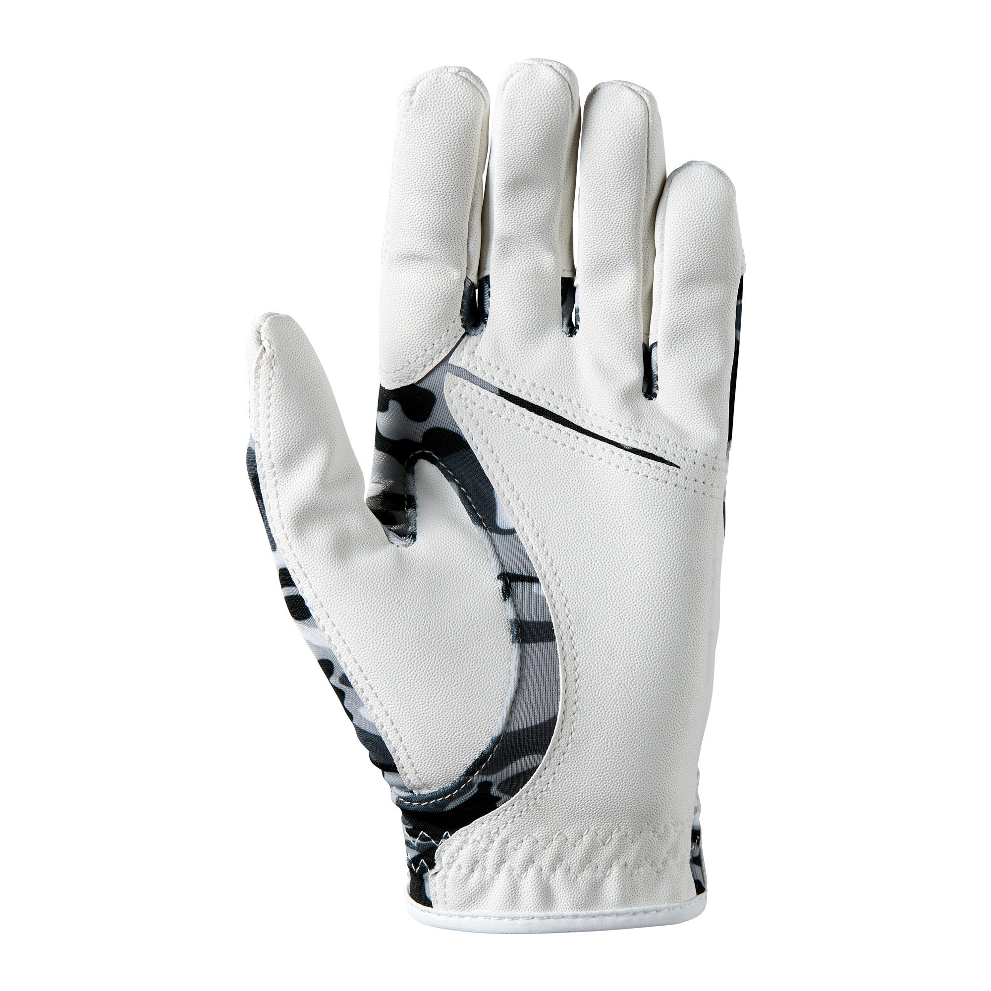Wilson Junior Camo Fit All Golf Glove, Gray