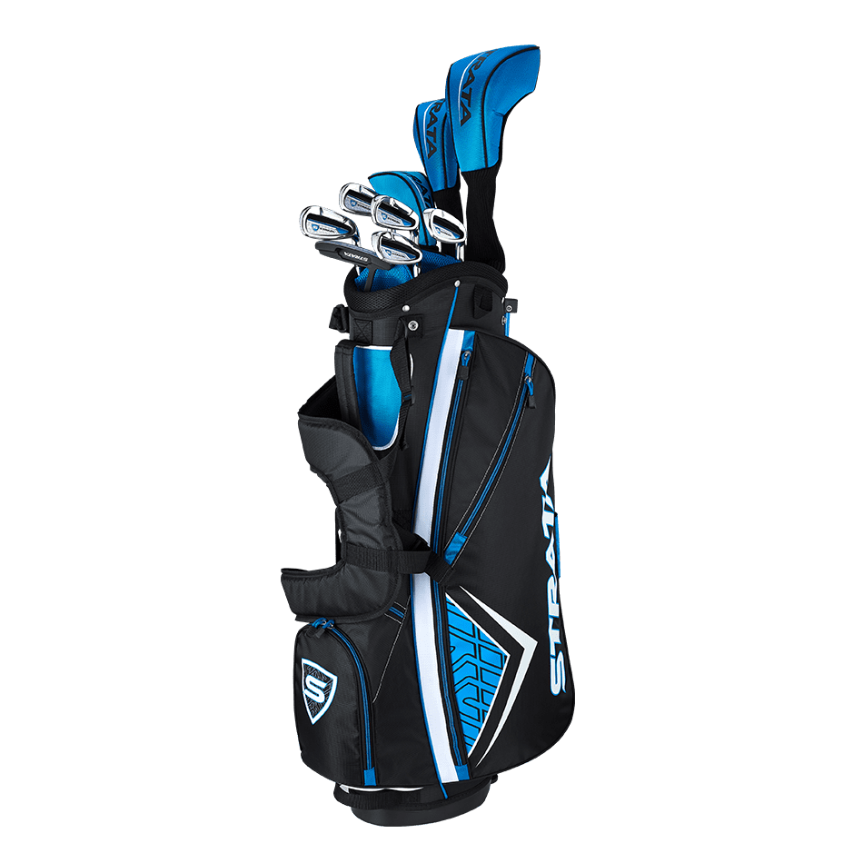 Callaway Men's Strata '19 Complete 12-Piece Steel Golf Club Set with Bag, Right Handed