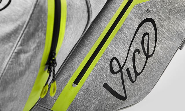 Vice Golf Force Stand Bag - Grey and Neon Lime