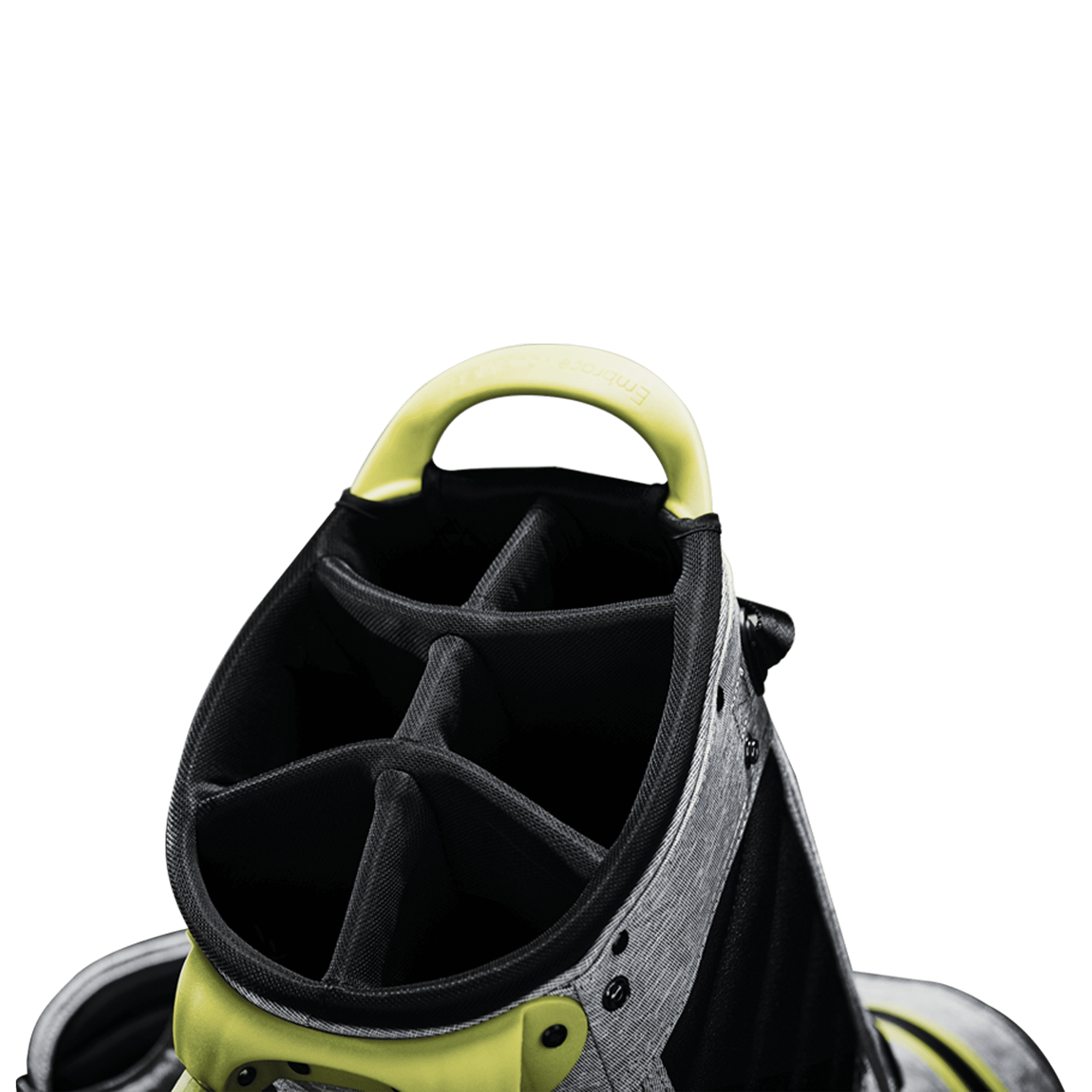 Vice Golf Force Stand Bag - Grey and Neon Lime