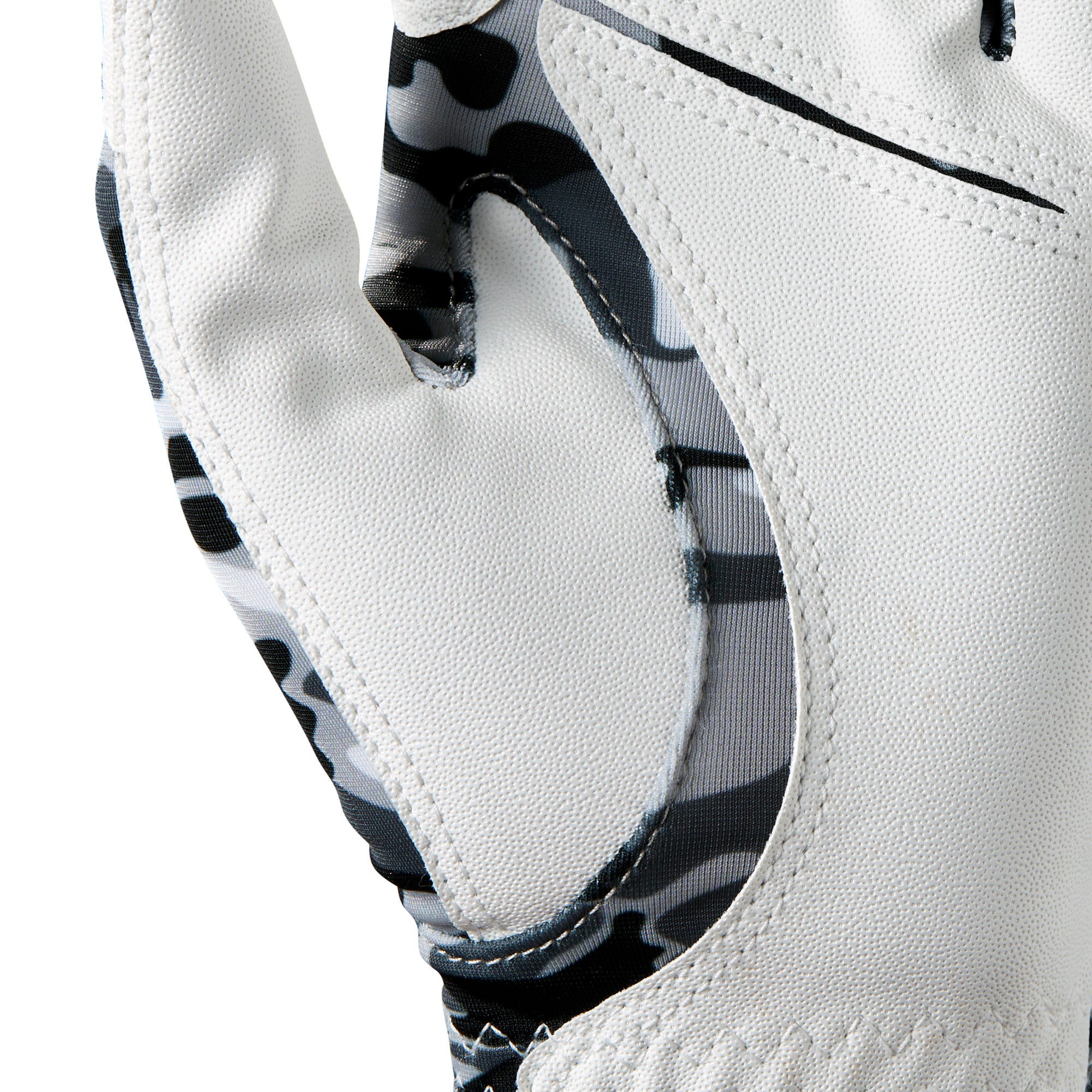 Wilson Junior Camo Fit All Golf Glove, Gray