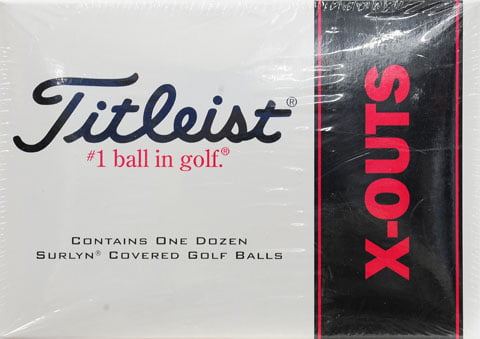Titleist X-Outs Golf Balls, 12 Pack