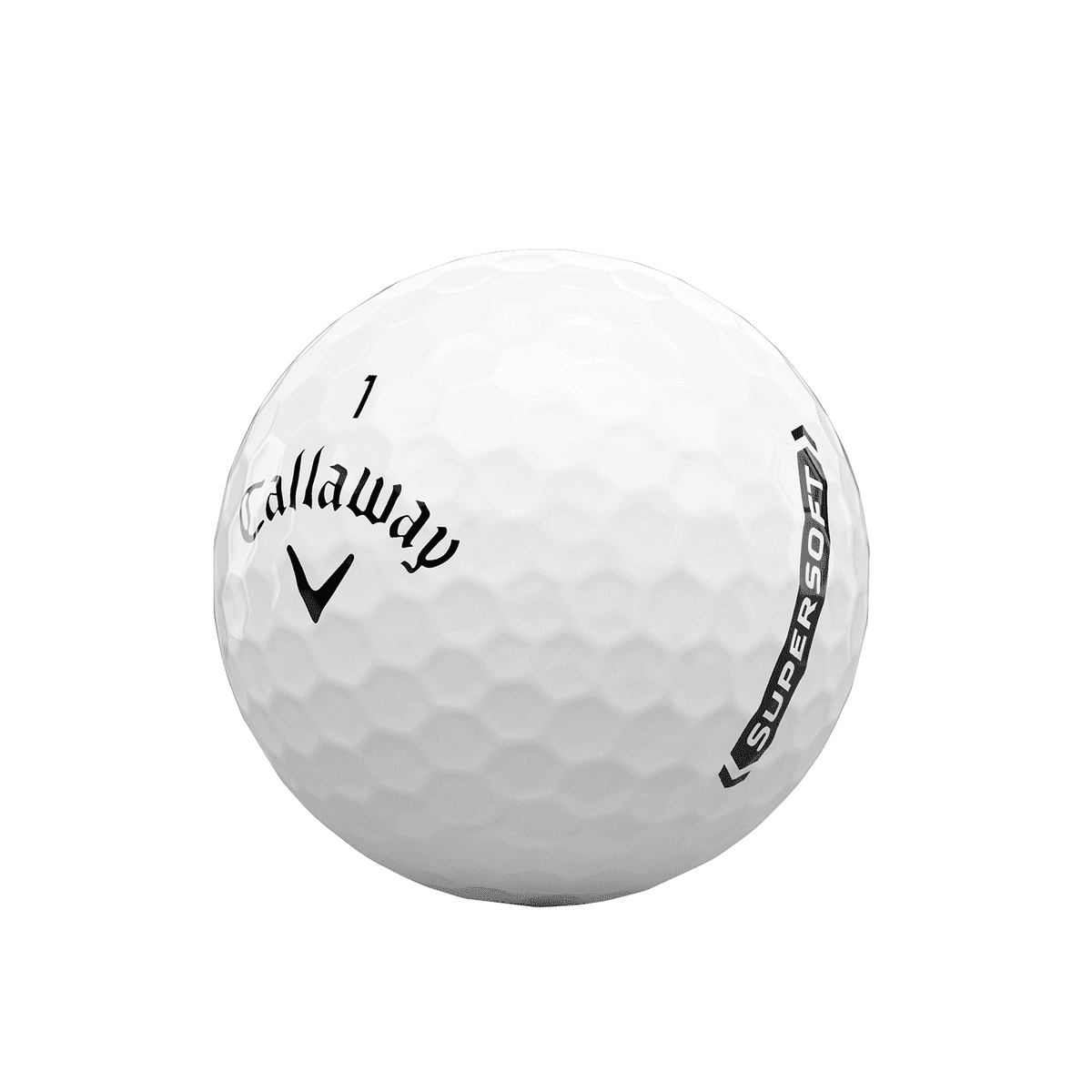 Callaway Supersoft 2021 Golf Balls, White, 12 Pack