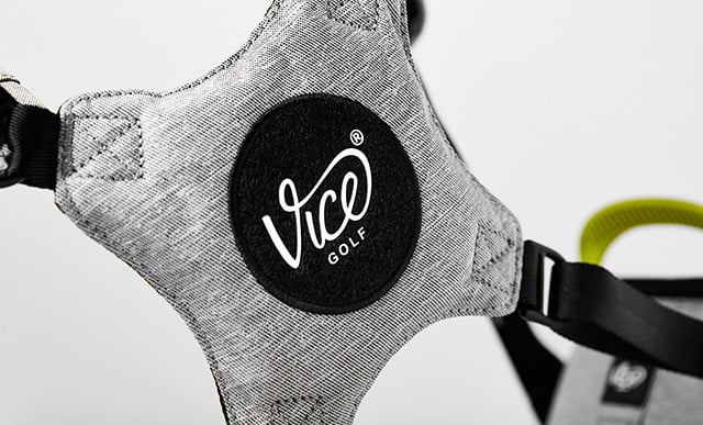 Vice Golf Force Stand Bag - Grey and Neon Lime